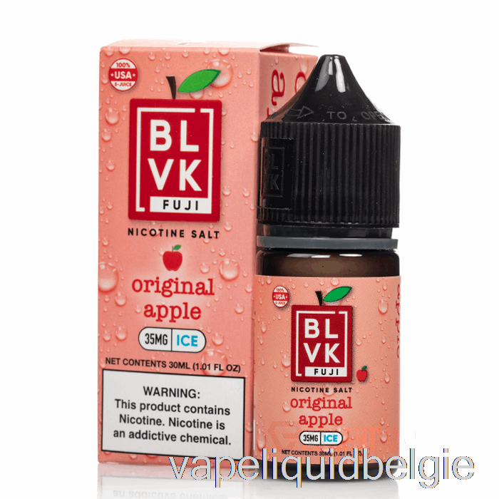 Vape België Origineel Appelijs - Blivk Fujizouten - 30ml 35mg